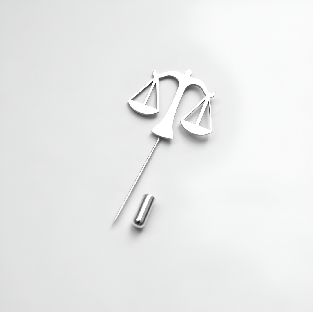 Customized Advocate Name Lapel Pin