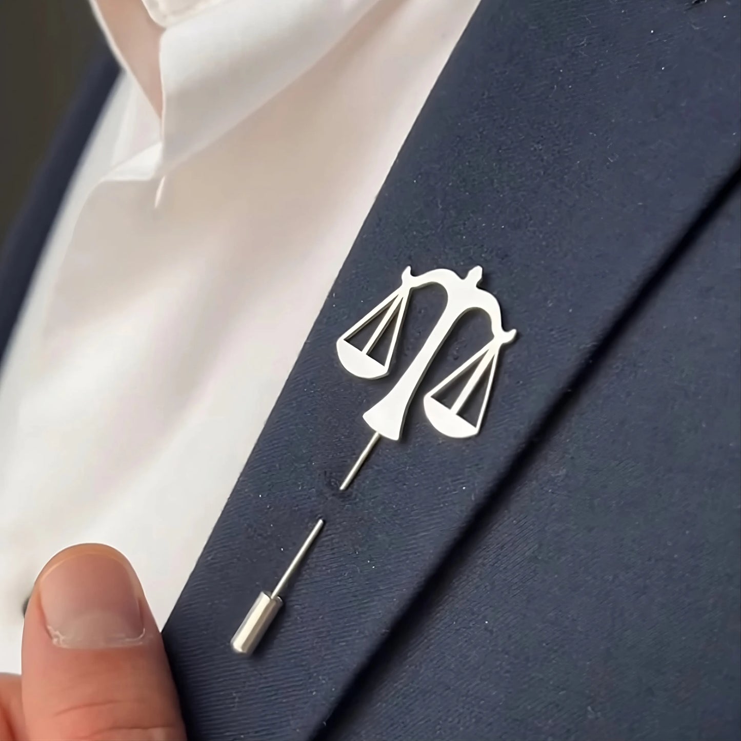 Customized Advocate Name Lapel Pin