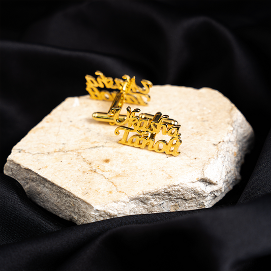 Double Name Cufflinks