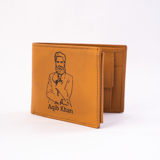 Engraved Photo Wallet