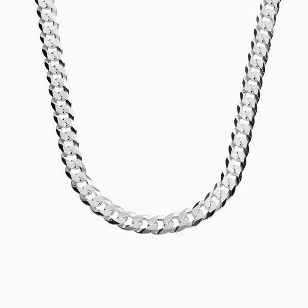 Personalized Flat Curb Chain Necklace