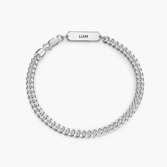 Customized Bold Cuban Chain Bracelet