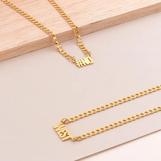 Cuban Chain Name Necklace