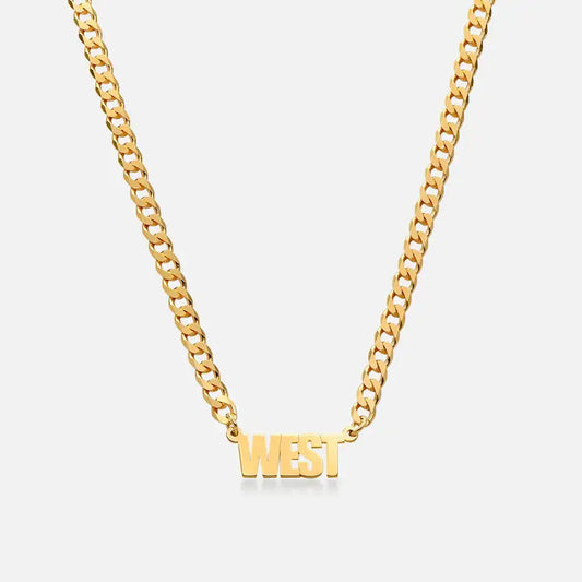 Cuban Chain Name Necklace
