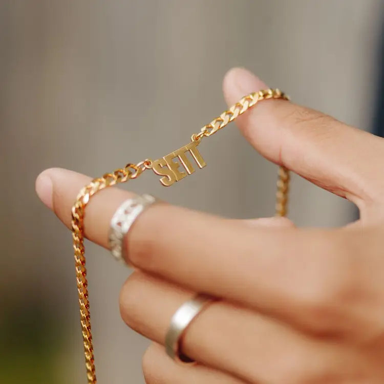 Cuban Chain Name Necklace